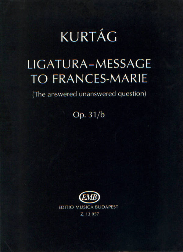 Ligatura-Message to Frances-Marie