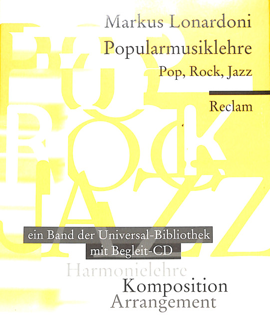 Popularmusiklehre mit Begleit-CD