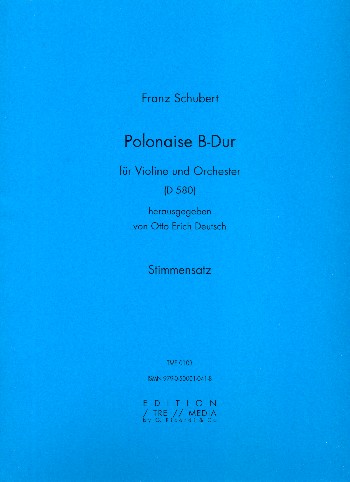 Polonaise B-Dur D580 für Violine