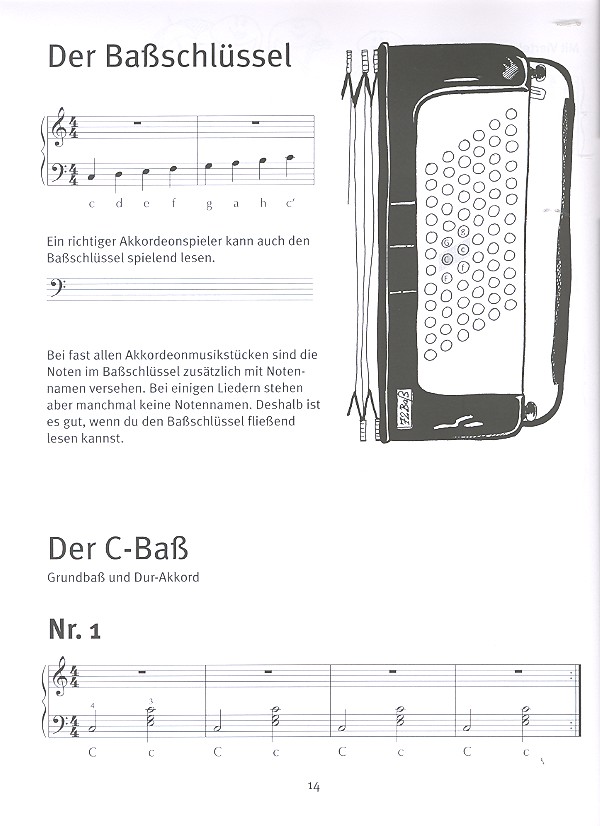 Wir spielen Akkordeon Band 1