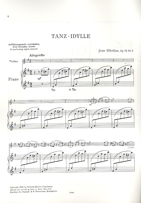 Tanz-Idylle op.79,5