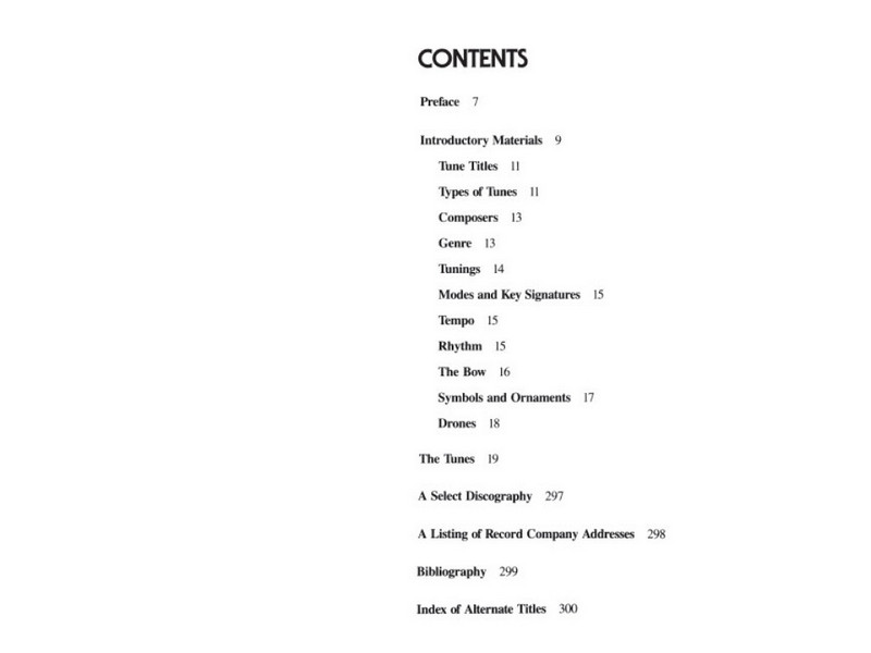 The Fiddler's Fakebook: