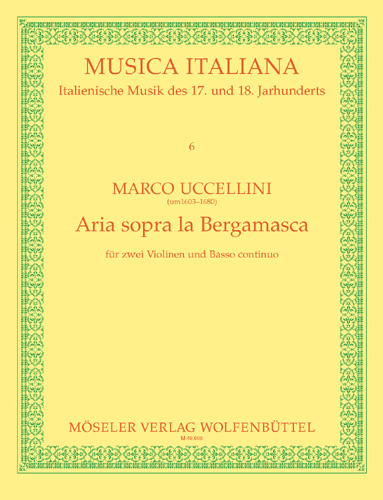 ARIA SOPRA LA BERGAMASCA