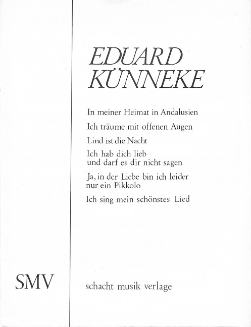 Eduard Künneke Album: