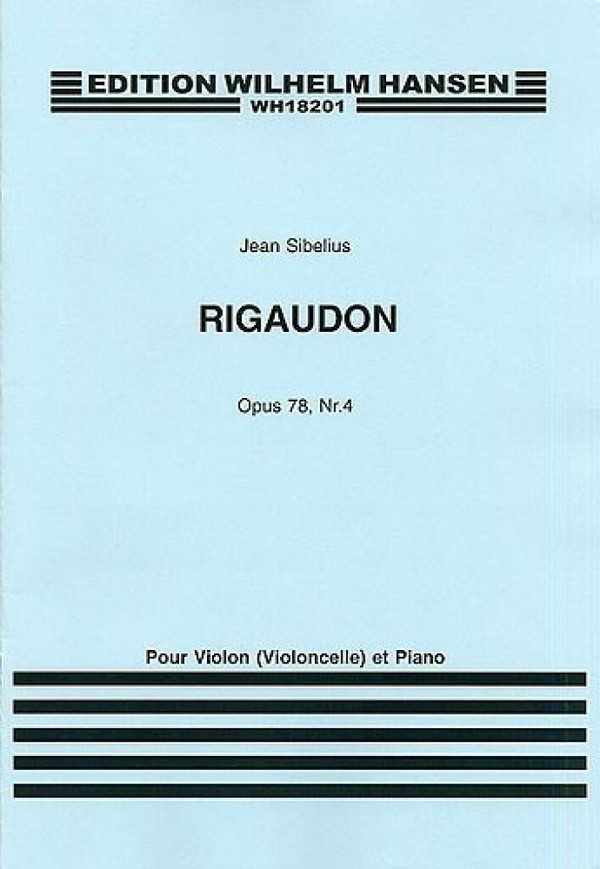 Rigaudon op.78,4 für Violine