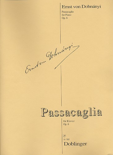 Passacaglia op.6