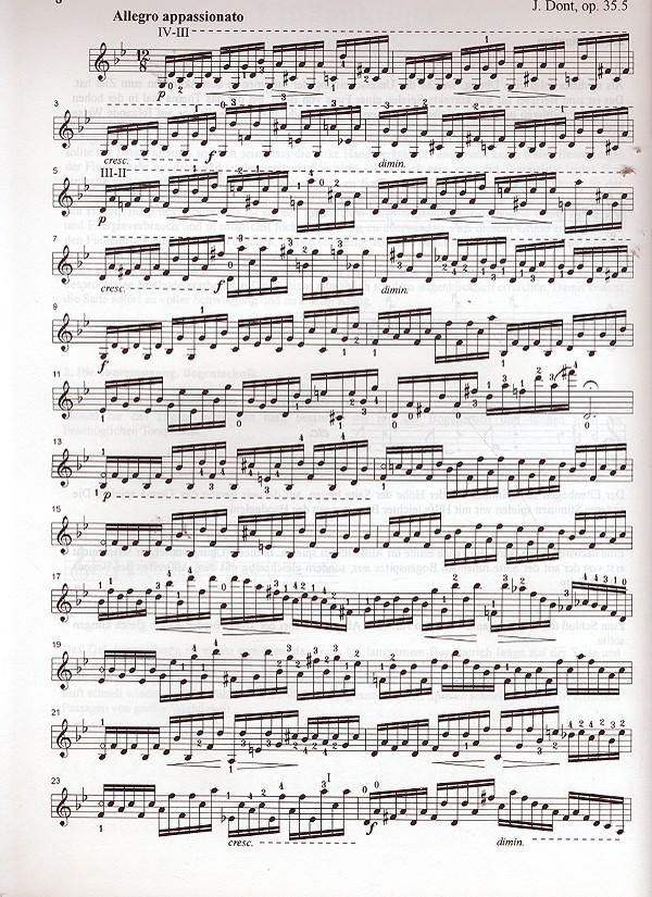 Etüdenkunst - Eine Etüdensammlung