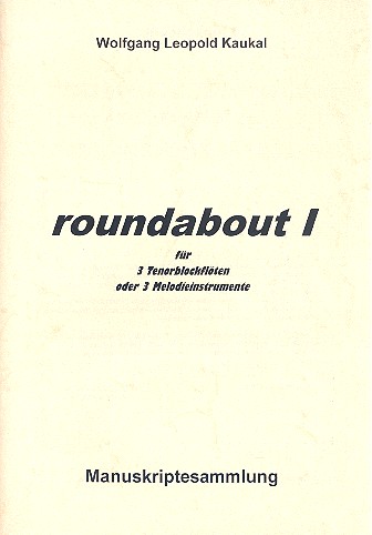 Roundabout Nr.1 für 3 Tenorblockflöten