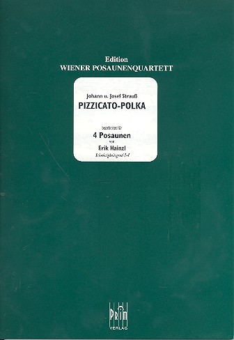 Pizzicato-Polka für 4 Posaunen