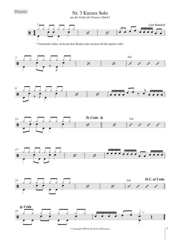 Starke Töne für Schlagzeug