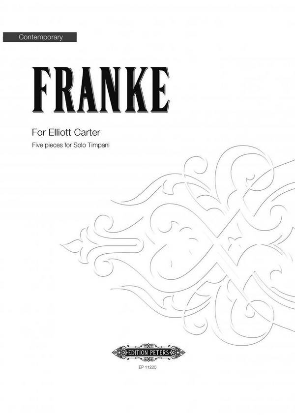 For Elliott Carter