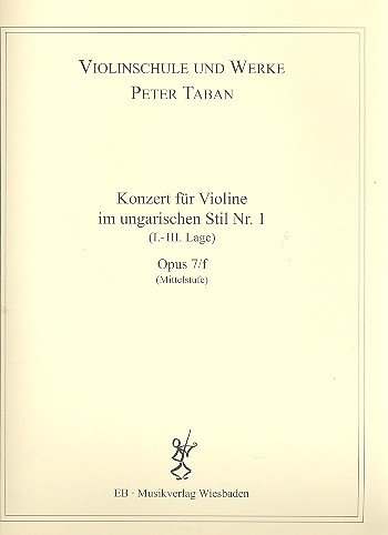 Konzert im ungarischen Stil Nr.1 op.7f