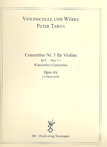 Concertino C-Dur Nr.3 op.4c