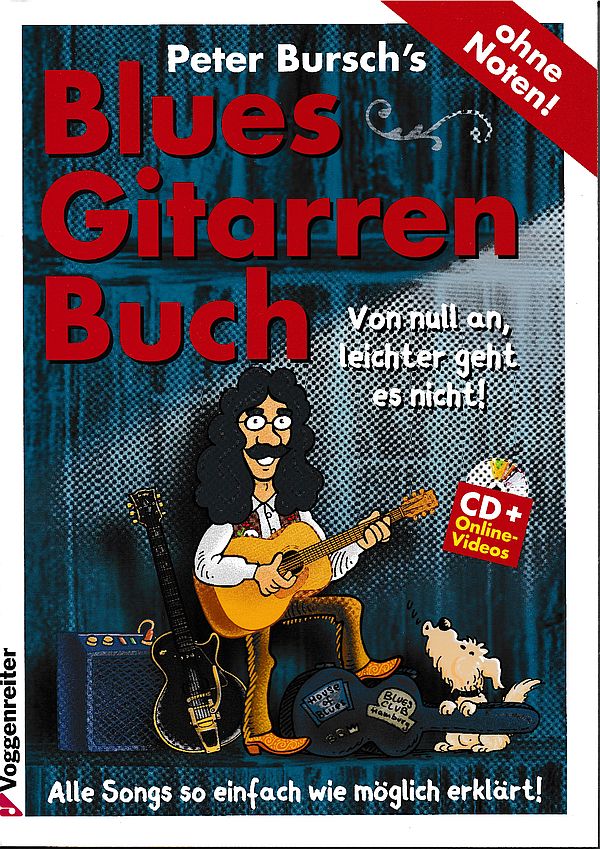 Peter Bursch's Blues-Gitarrenbuch (+CD/Online Videos)