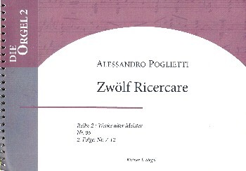 12 Ricerare Band 2 (Nr.7-12)