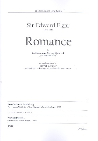 Romance for bassoon and string quartet