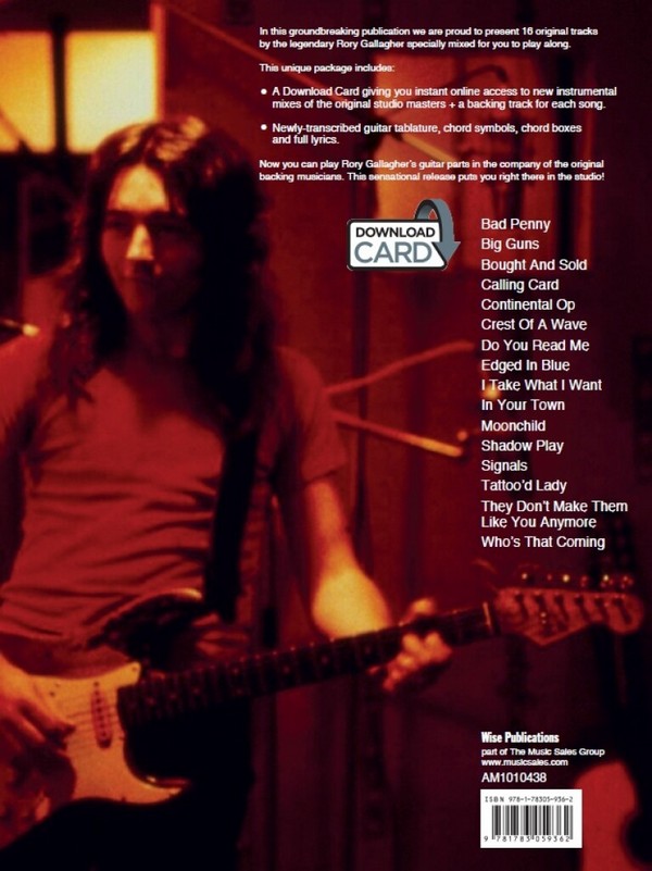 Play Guitar with Rory Gallagher (+download card):