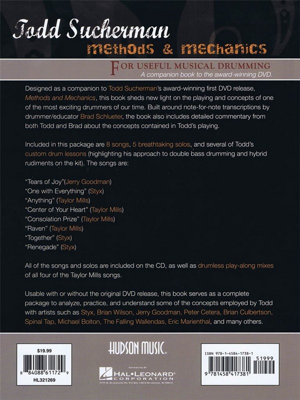 Methods & Mechanics (+CD): for drum set