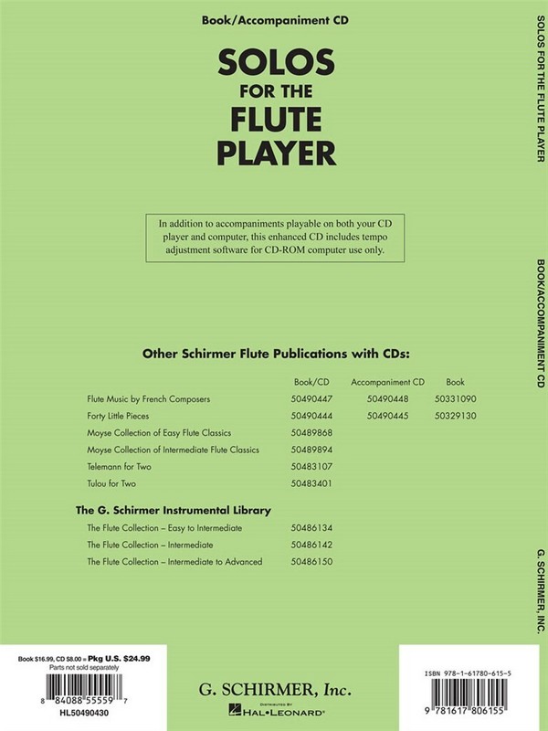 Solos for the Flute Player  (+Online Audio)