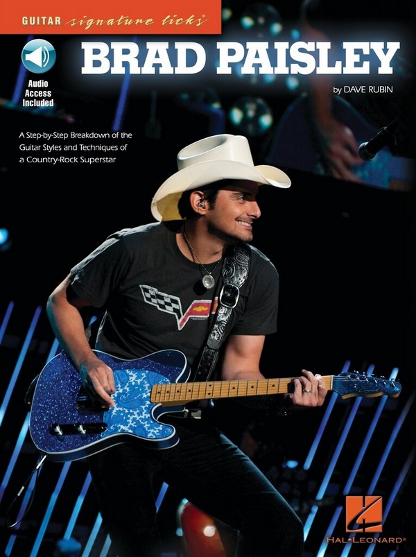 Brad Paisley (+CD): for vocal/guitar/tab