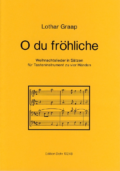 O du fröhliche für Tasteninstrument
