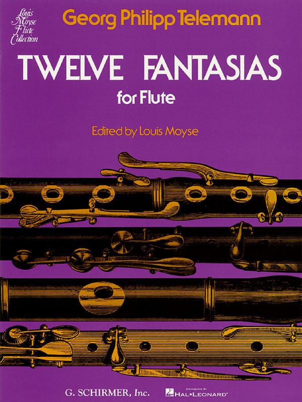 12 Fantasias for flute