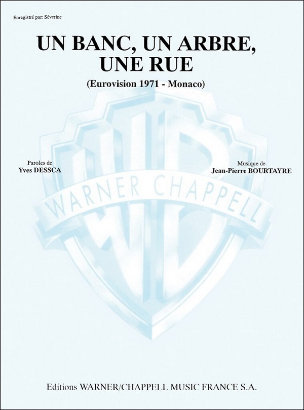 Un banc un arbre une rue: for