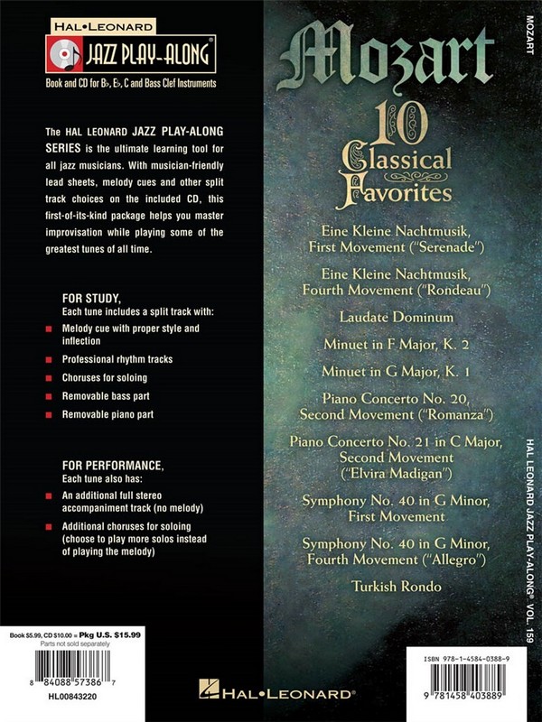 Mozart (+CD): 10 classical Favorites