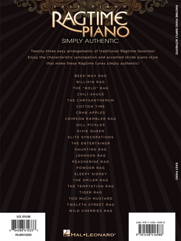 Ragtime Piano - simply authentic