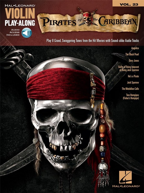 Pirates on the Caribbean (+Audio access included): for violin