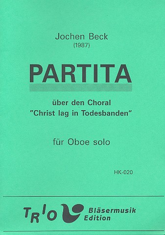 Partita über den Choral Christ lag in Todesbanden