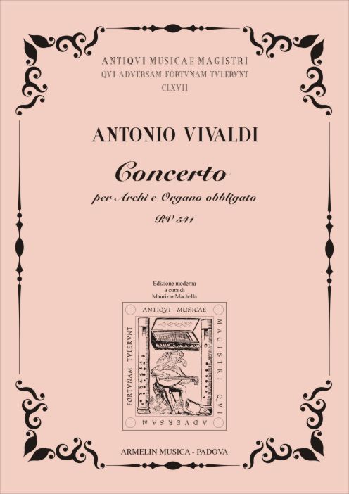 Concerto RV541 per archi e organo