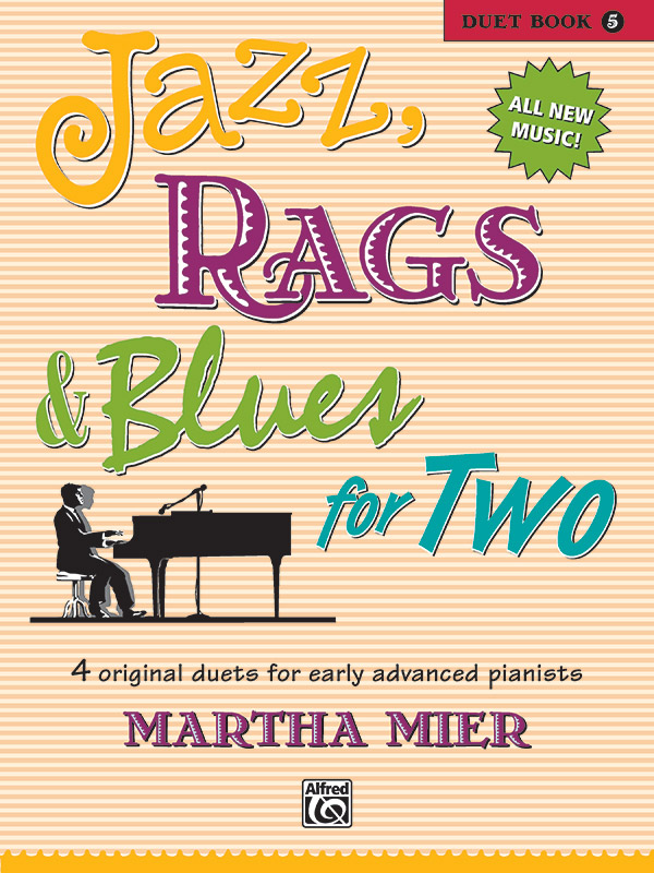 Jazz, Rags and Blues for two Duet Book vol.5