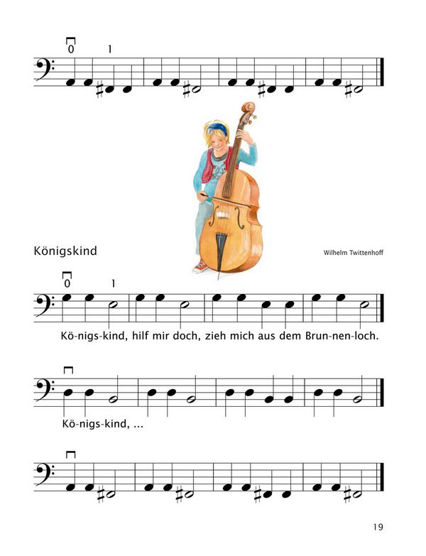 Früher Anfang auf dem Kontrabass Band 1
