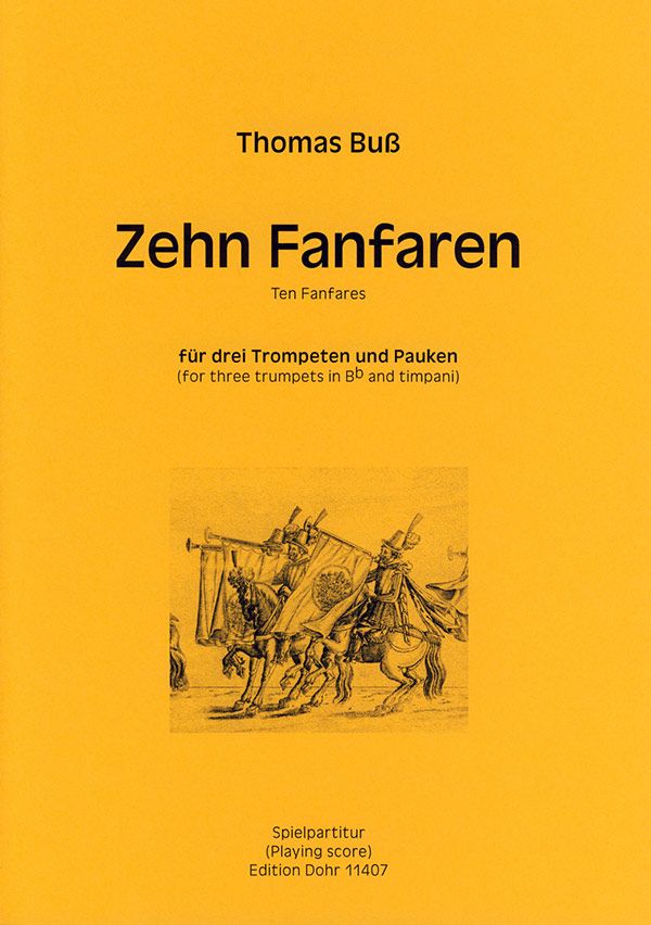 10 Fanfaren für 3 Trompeten und Pauken