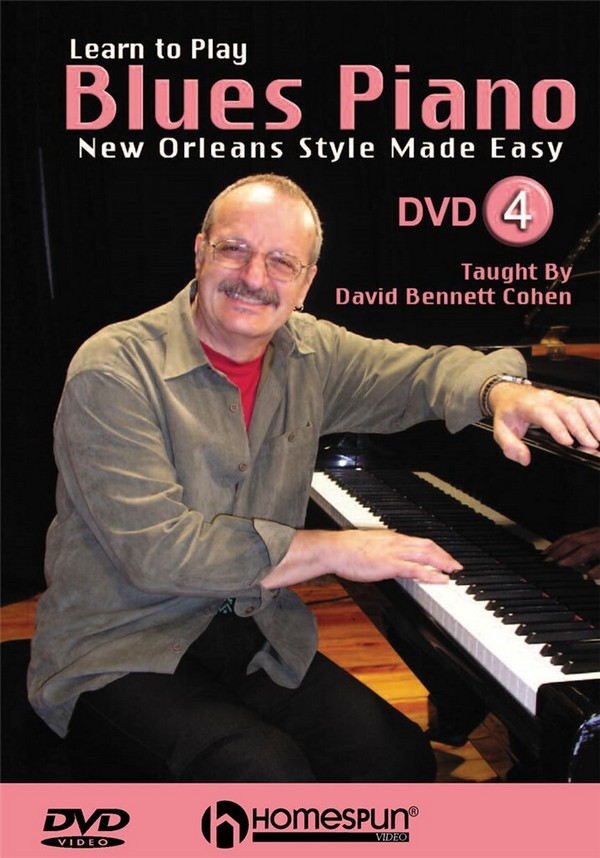Learn to play Blues Piano vol.4 DVD