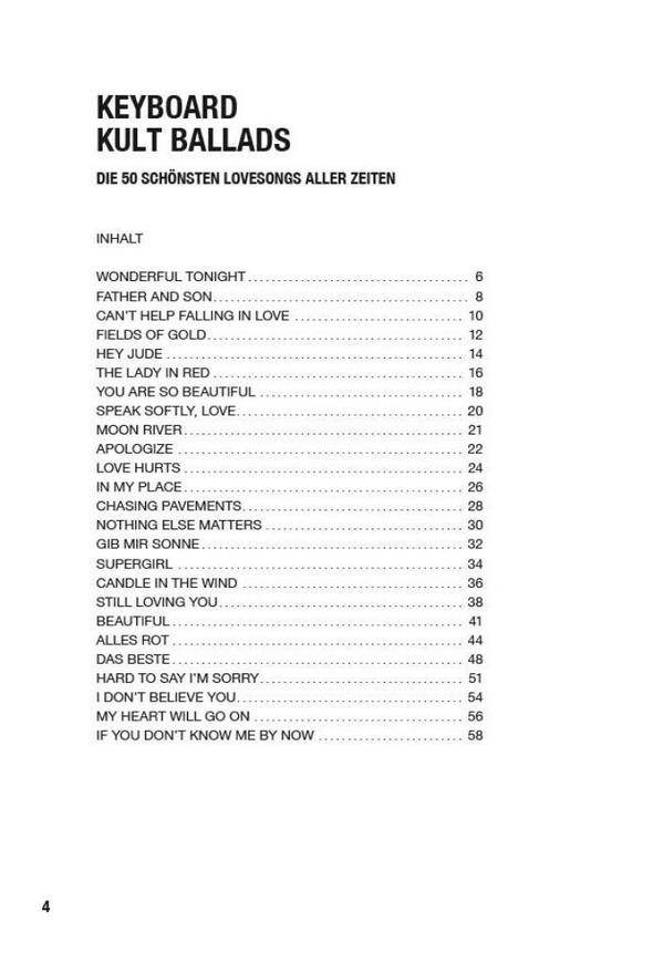 Keyboard Kult Ballads