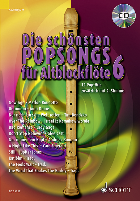 Die schönsten Popsongs Band 6 (+CD)