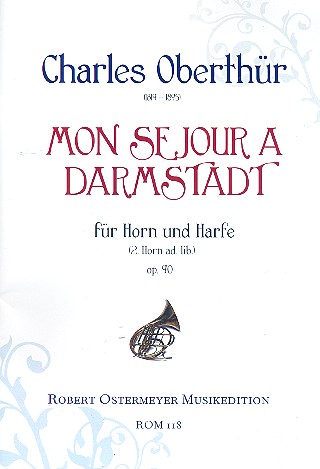Mon sejour à Darmstadt op.90 für
