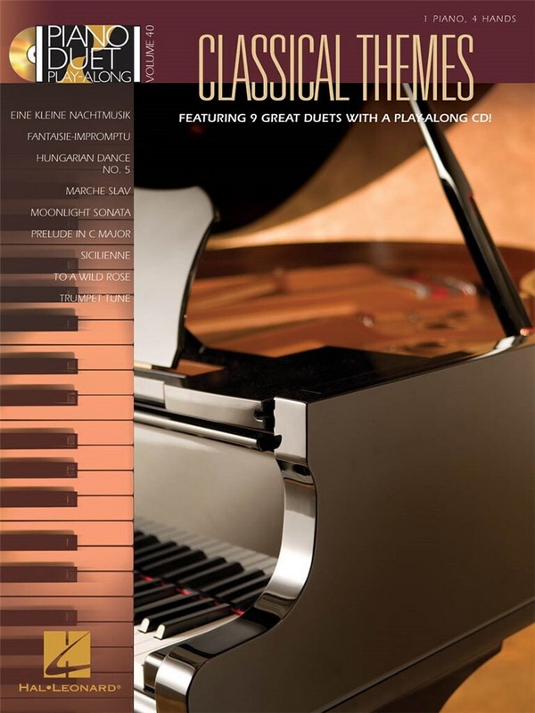 Classical Themes (+CD) piano duet playalong