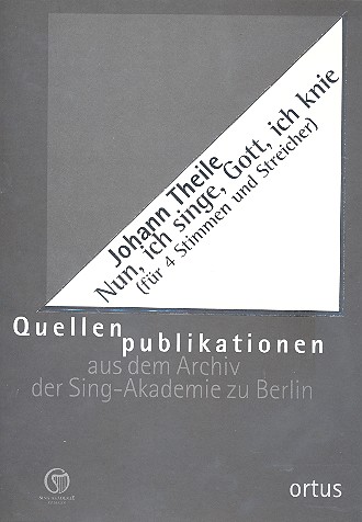 Nun ich singe Gott ich knie