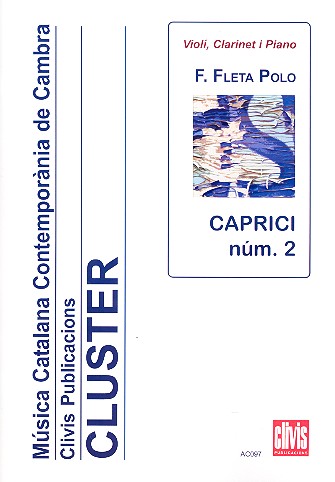 Caprici no.2 for violin, clarinet and piano