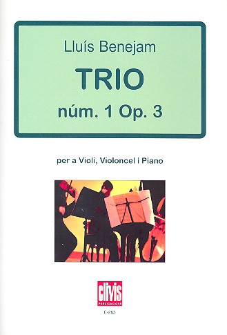 Trio no.1 op.3 for violin, cello and piano