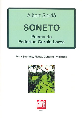 Soneto for soprano, flute, guitar