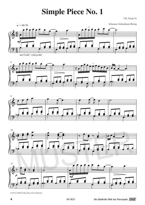 Die fabelhafte Welt des Pianospiels (+CD)