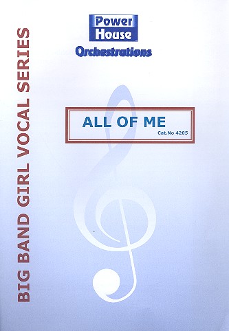 All of me: für Gesang und Big Band