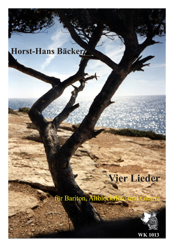 4 Lieder für Bariton, Altblockflöte