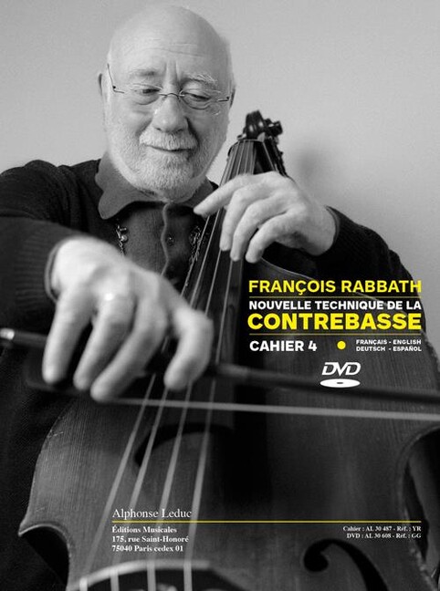 Nouvelle technique de la contrebasse vol.4 (+DVD)