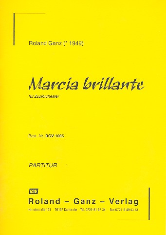 Marcia brillante für Zupforchester