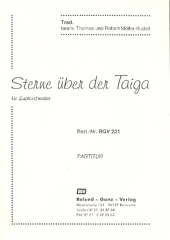 Sterne über der Taiga für Zupforchester
